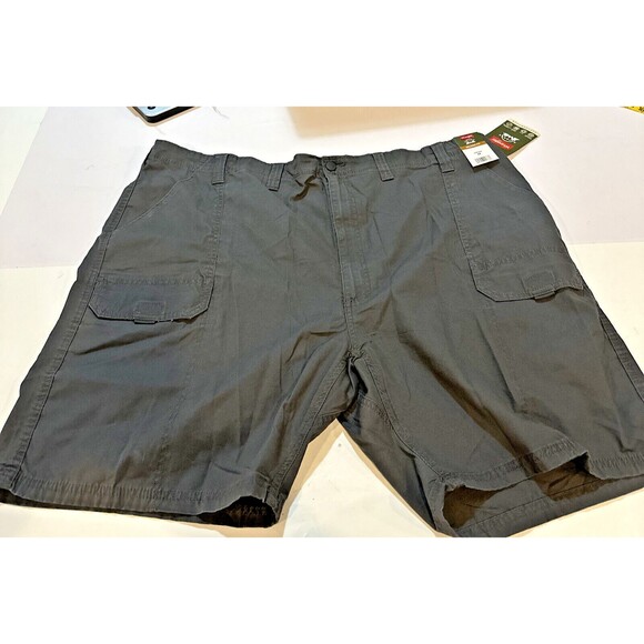 Wrangler Other - NEW WRANGLER Men's Cargo Shorts Charcoal Waist 48 Pocket 3x